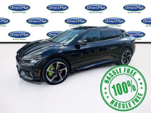 Aurora Black Pearl 2023 Kia EV6 GT