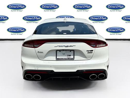 Snow White Pearl 2022 Kia Stinger GT-Line