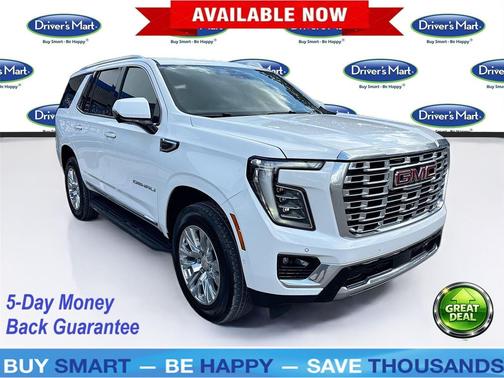 Summit White 2025 GMC Yukon Denali