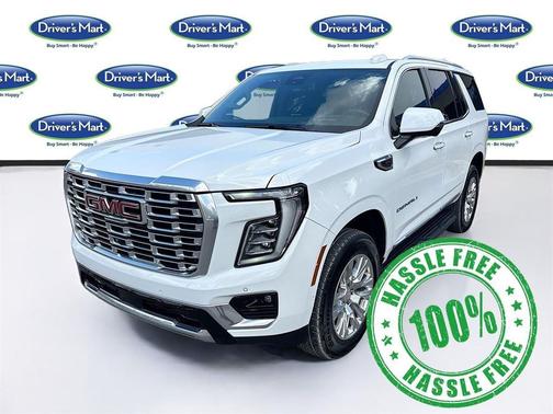 Summit White 2025 GMC Yukon Denali