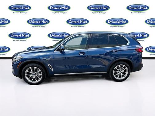 Phytonic Blue Metallic 2022 BMW X5 PHEV xDrive45e