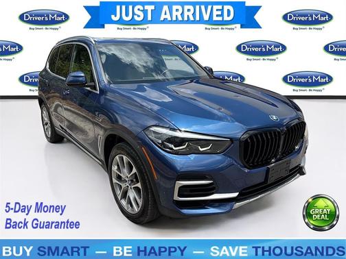 Phytonic Blue Metallic 2022 BMW X5 PHEV xDrive45e
