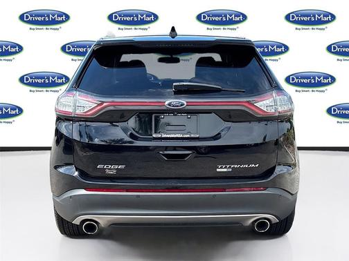 Shadow Black 2018 Ford Edge Titanium