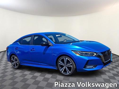 Electric Blue Metallic 2022 Nissan Sentra SR