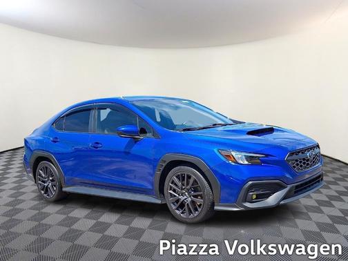 World Rally Blue Pearl 2023 Subaru WRX Premium
