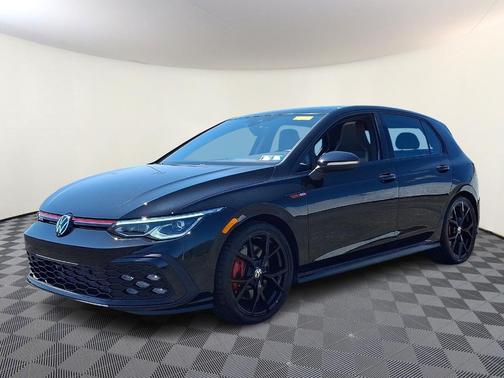 Mythos Black Metallic 2024 Volkswagen Golf GTI 2.0T 380 SE