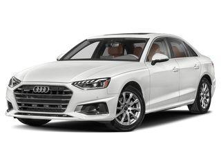 Glacier White Metallic 2023 Audi A4 45 S line quattro Premium