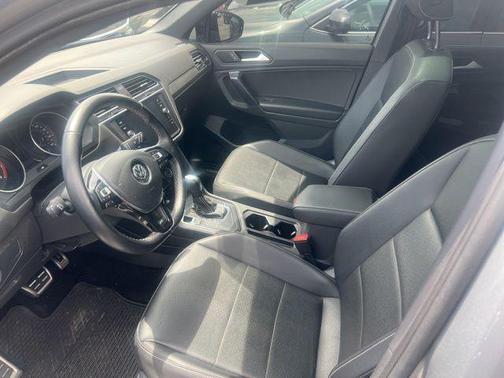 Silver Metallic 2021 Volkswagen Tiguan 2.0T SE R-Line Black
