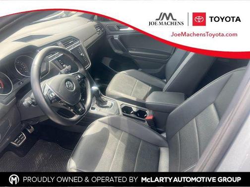Silver Metallic 2021 Volkswagen Tiguan 2.0T SE R-Line Black