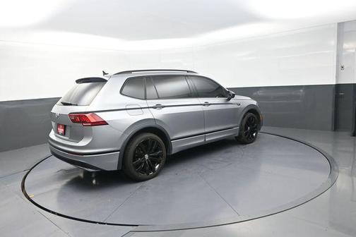 Silver Metallic 2021 Volkswagen Tiguan 2.0T SE R-Line Black