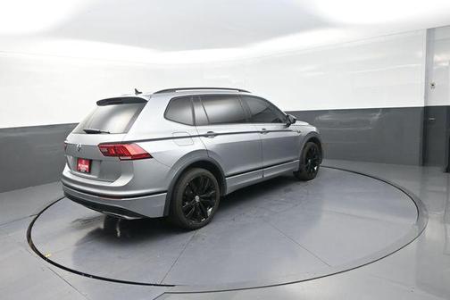 Silver Metallic 2021 Volkswagen Tiguan 2.0T SE R-Line Black