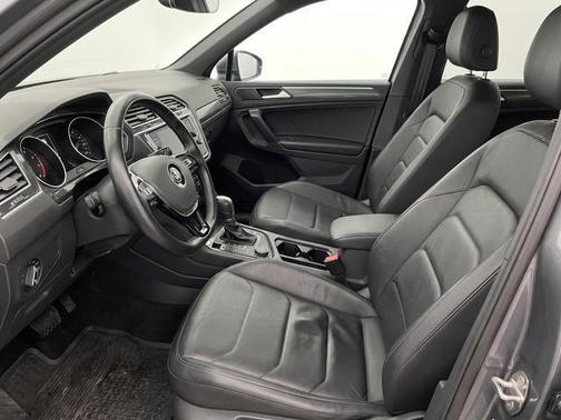 Silver Metallic 2021 Volkswagen Tiguan 2.0T SE R-Line Black