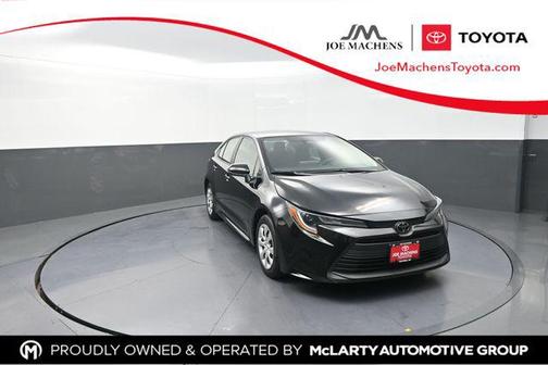 Midnight Black Metallic 2024 Toyota Corolla LE