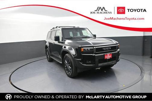 Black 2025 Toyota Land Cruiser Base