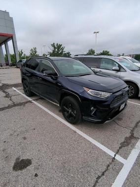 Blueprint w/Black Roof 2019 Toyota RAV4 Hybrid SE