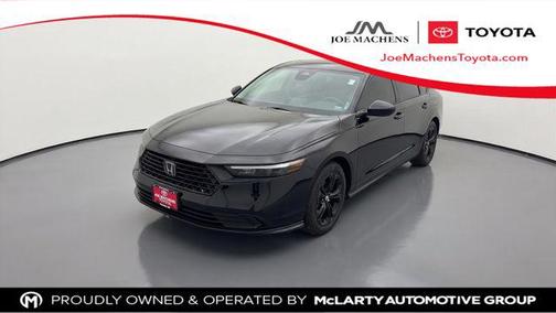 Crystal Black Pearl 2025 Honda Accord SE