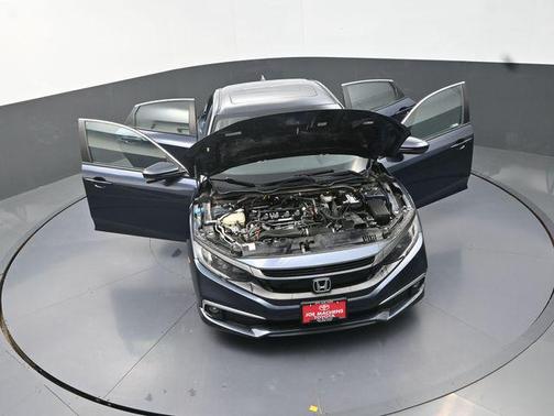 Cosmic Blue Metallic 2019 Honda Civic EX