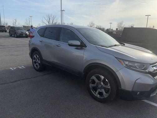 Lunar Silver Metallic 2018 Honda CR-V EX-L