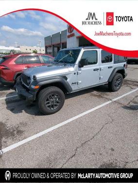 Silver Zynith Clearcoat 2024 Jeep Wrangler Sport S