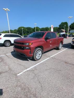 Cajun Red Tintcoat 2020 Chevrolet Silverado 1500 Custom