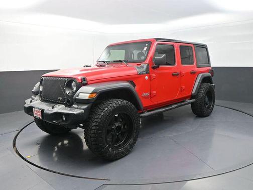 Firecracker Red Clearcoat 2018 Jeep Wrangler Unlimited Sport