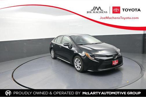 Midnight Black Metallic 2024 Toyota Corolla LE