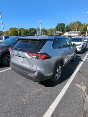 Silver Sky Metallic 2021 Toyota RAV4 Hybrid XLE Premium