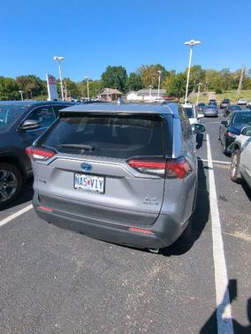 Silver Sky Metallic 2021 Toyota RAV4 Hybrid XLE Premium