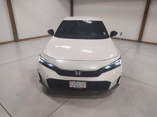 Platinum White Pearl 2026 Honda Civic Sport