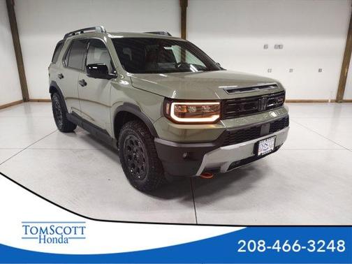 Ash Green 2026 Honda Passport TrailSport Elite Blackout