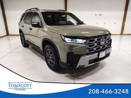 Ash Green 2026 Honda Pilot TrailSport