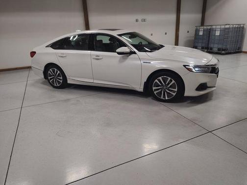 White 2021 Honda Accord Hybrid EX-L