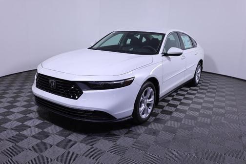 Platinum White Pearl 2025 Honda Accord LX