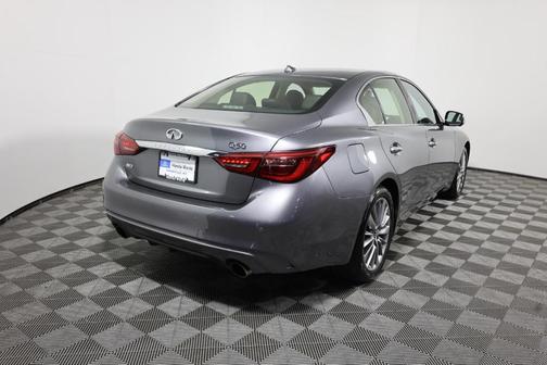Gray 2023 INFINITI Q50 LUXE