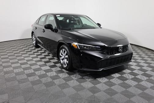 Crystal Black Pearl 2026 Honda Civic LX