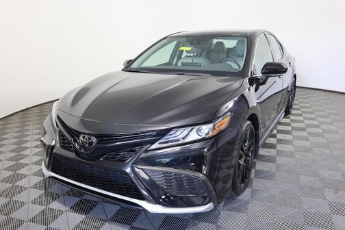 Midnight Black Metallic 2023 Toyota Camry XSE