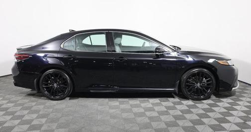 Midnight Black Metallic 2023 Toyota Camry XSE