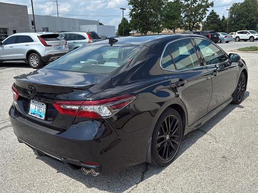 Midnight Black Metallic 2023 Toyota Camry XSE