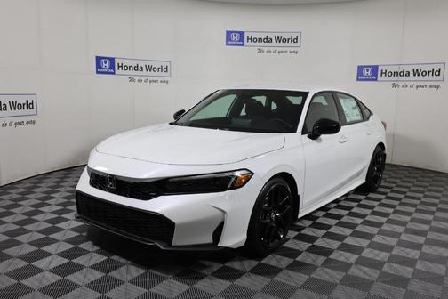 Platinum White Pearl 2026 Honda Civic Sport