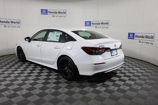 Platinum White Pearl 2026 Honda Civic Sport