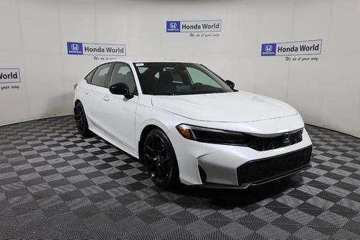 Platinum White Pearl 2026 Honda Civic Sport