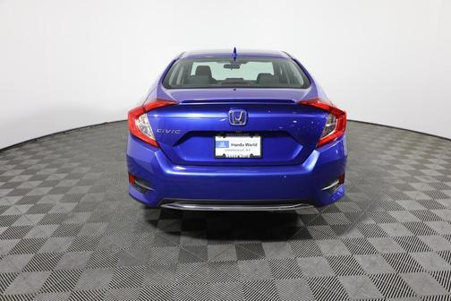 Aegean Blue Metallic 2021 Honda Civic EX