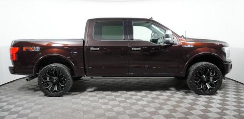 Magma Red 2018 Ford F-150 Platinum