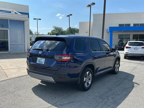 Obsidian Blue Pearl 2023 Honda Pilot EX-L 8-Passenger