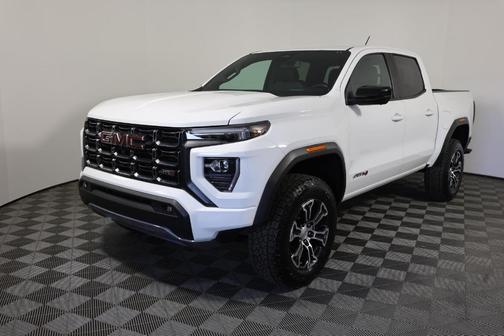 Summit White 2023 GMC Canyon AT4