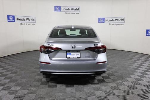 Solar Silver Metallic 2026 Honda Civic Hybrid Sport Touring