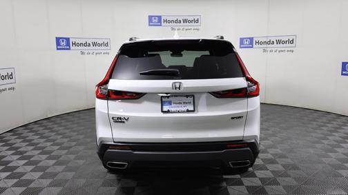 Platinum White Pearl 2026 Honda CR-V Hybrid Sport