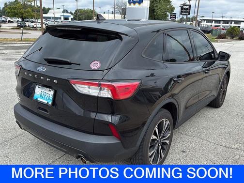 Agate Black Metallic 2021 Ford Escape SE
