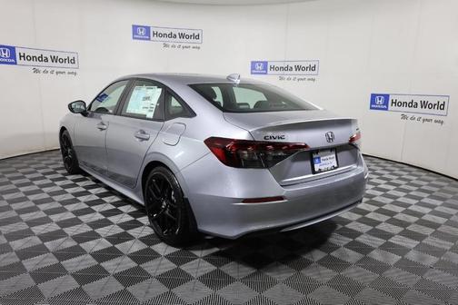Solar Silver Metallic 2026 Honda Civic Sport