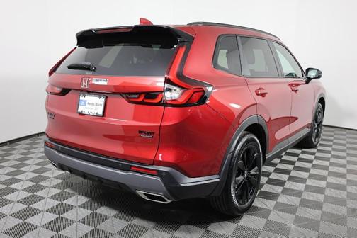 Radiant Red Metallic 2026 Honda CR-V Hybrid Sport Touring